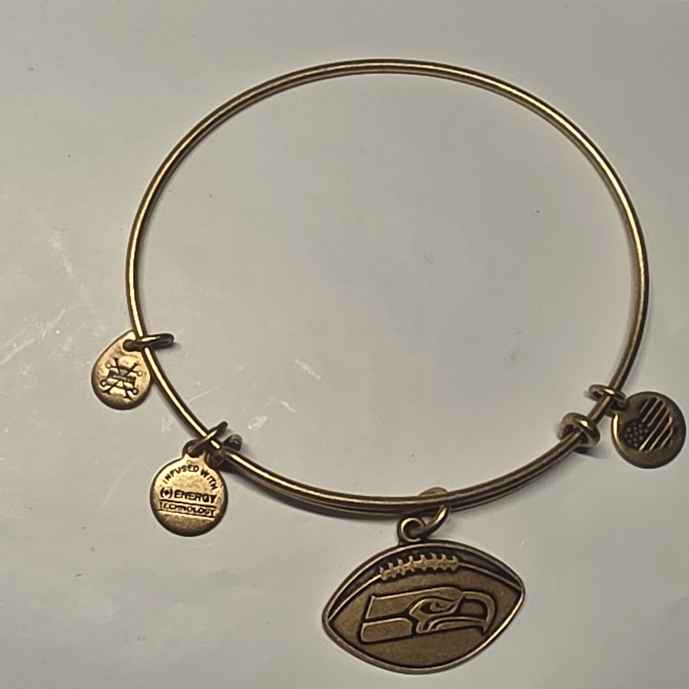 Alex and Ani Seattle Seahawks Charm Bracelet